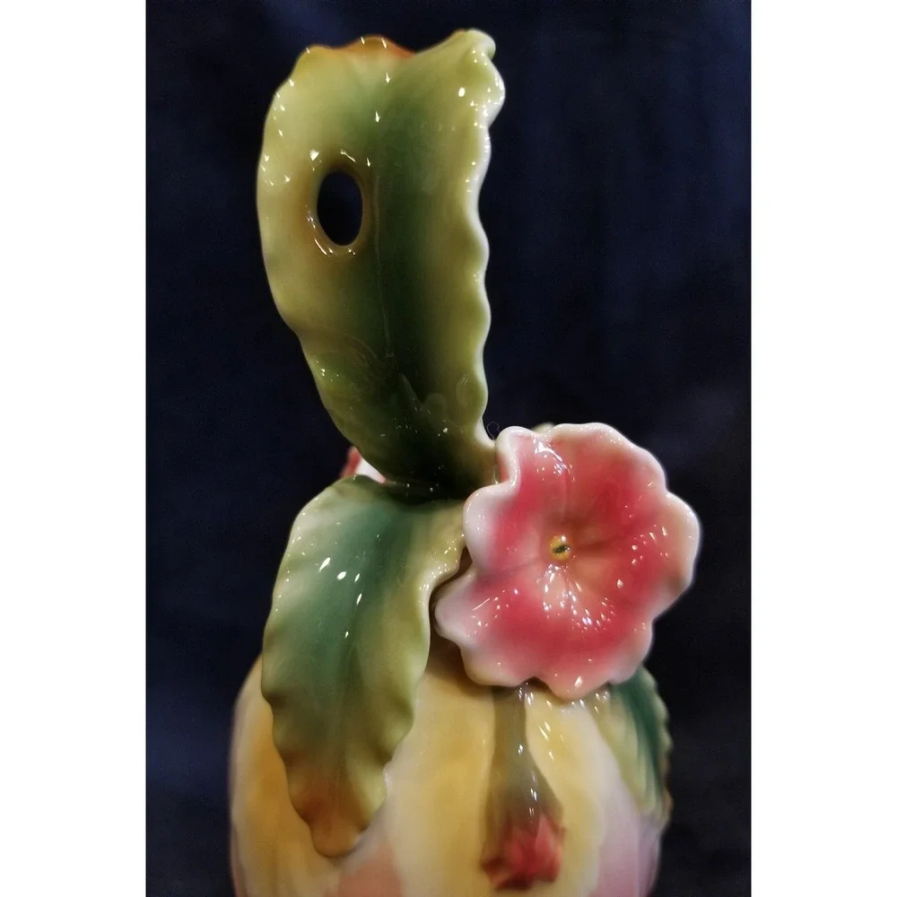 Vintage Unique Porcelain Flower Bell 6
